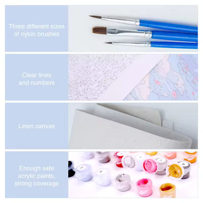 Landschap met Vlonder  | 40x50cm