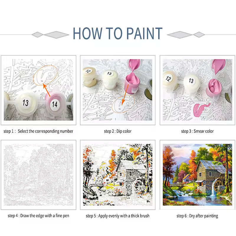 Landschap met Boot  | 40x50cm