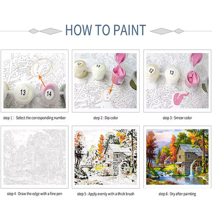 Landschap met Boot  | 40x50cm