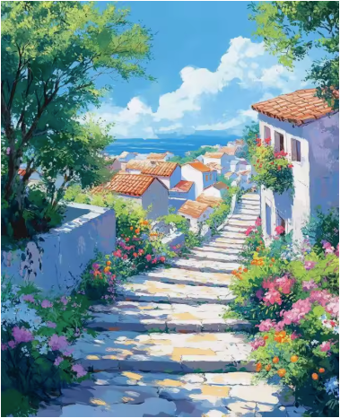 Landschap - Stenen Pad