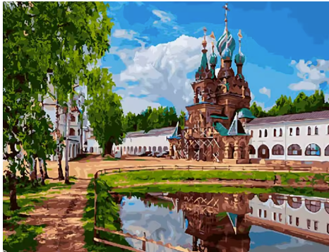 Stad - Paleis met Water