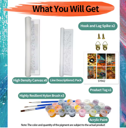 6 Delig - Vinyl - 6 x 15x20cm