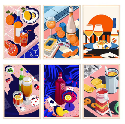 6 Delig - Horeca - 6 x 15x20cm