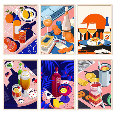 6 Delig - Horeca - 6 x 15x20cm