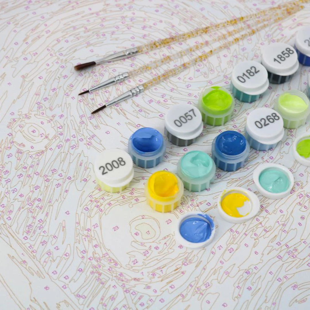 Stilleven - Wijn met Fruitschaal